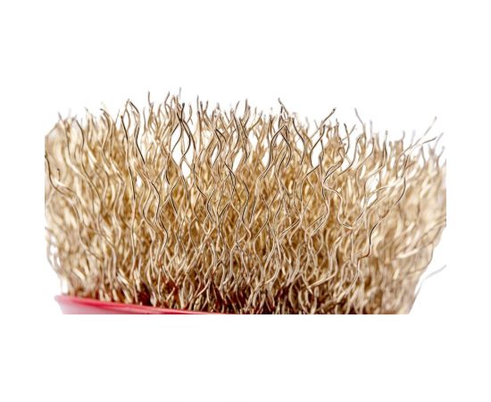 Щетка чашка для УШМ 65 мм, M14, гофрированная проволока Gepard GP0865-65 – изображение 3