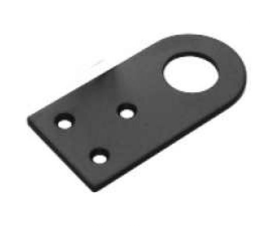 Прямая проушина Домарт 30x60 мм, черная 170935 