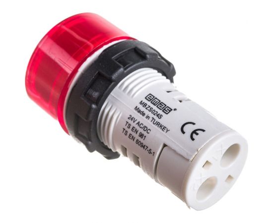 Моноблочный зуммер Emas с подсветкой 24В пост./ MBZS024S 