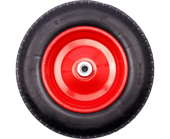 Колесо полиуретановое без камеры 13x3.00-8, 20/90 мм для тачки ENIFIELD 13X3.00-8 W 20/90мм 