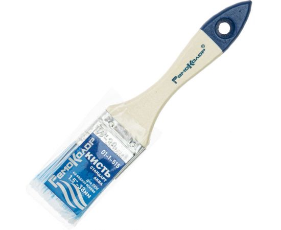 Плоская кисть РемоКолор Стандарт Аква, 1.5-38 мм, 01-1-515 