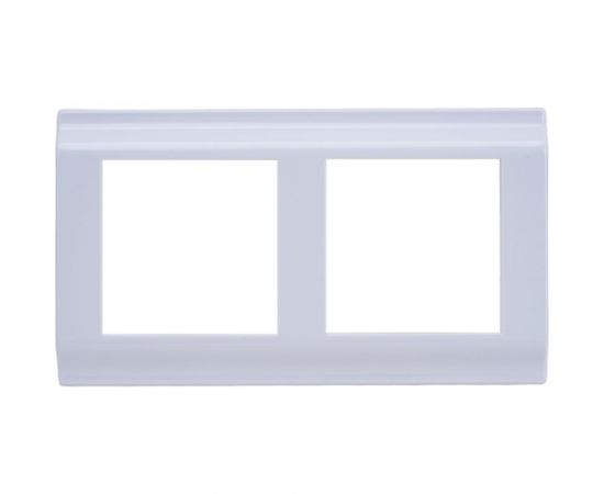 2-местная рамка Nilson moda белый, 21110092 