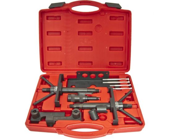 Набор фиксаторов для обслуживания двигателей Volvo, в кейсе ЭВРИКА ER-86934 