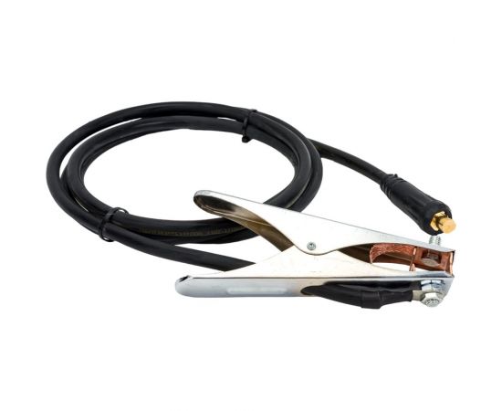 Комплект кабеля КГ25 мм с клеммой заземления 3 м вилка 35-50 Профессионал 811 