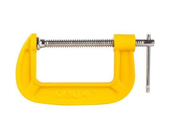 Струбцина DELI DL-G204 высота зажима 100мм, глубина зажима 50мм 104571 – изображение 12