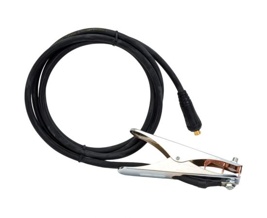 Комплект кабеля КГ25 мм с клеммой заземления 3 м вилка 35-50 Профессионал 811 – изображение 2