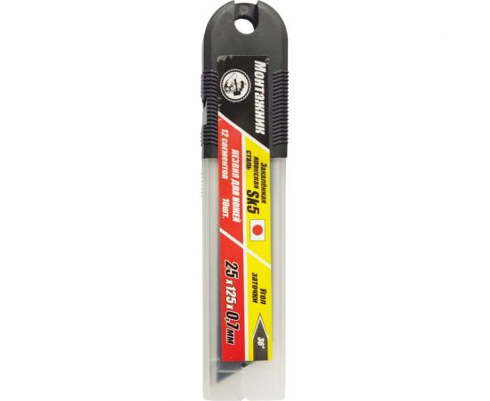 Лезвия для ножей SK5 25x125x0.7мм, 12 сегментов, 10 шт Монтажник 605725 – изображение 2