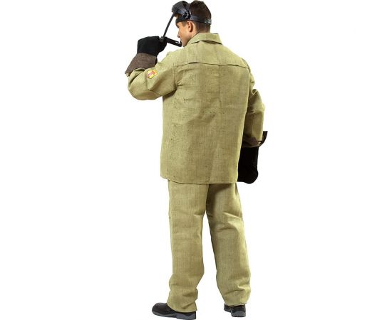 Костюм сварщика брезентовый ОП с накладками (р. 52-54; рост 3/4) Эксперт Спецодежда 6446000055031 – изображение 2