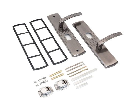 Комплект ручек для металлических дверей Стандарт (универсальный; правая) 7837 – изображение 2