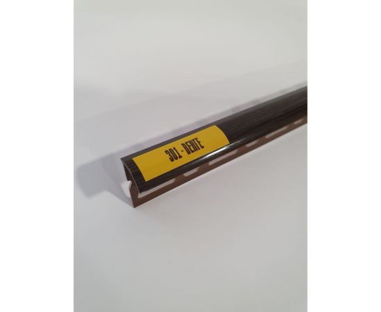 Раскладка наружная для плитки Ideal 8 мм, 2.5 м, 301 венге Нп8 301 ВНГ – изображение 2