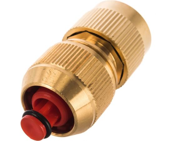 Быстросъёмное соединение для шланга 13/15 мм с аквастопом Профитт 0102778-RCS – изображение 4