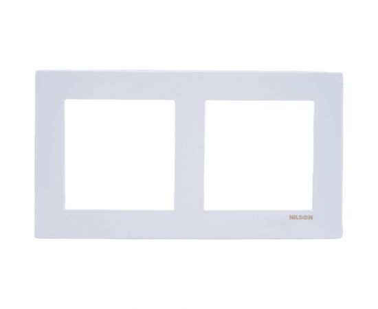 2-местная рамка Nilson moda белый, 21110092 – изображение 8