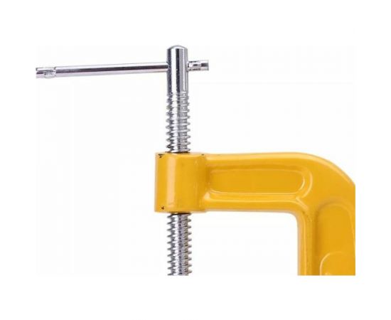 Струбцина DELI DL-G204 высота зажима 100мм, глубина зажима 50мм 104571 – изображение 10