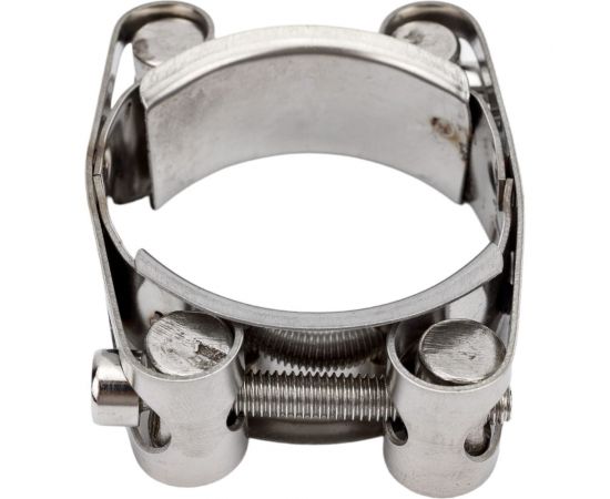 Двухболтовый силовой хомут TITAN LOCK 40-50 мм, нерж. сталь TL40-50DRCSS – изображение 3