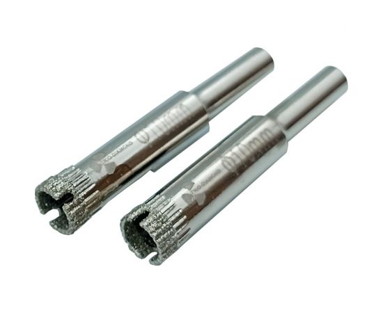 Коронка алмазная по керамике и кафелю 10 мм, 2 шт TRIO-DIAMOND 400010 – изображение 3