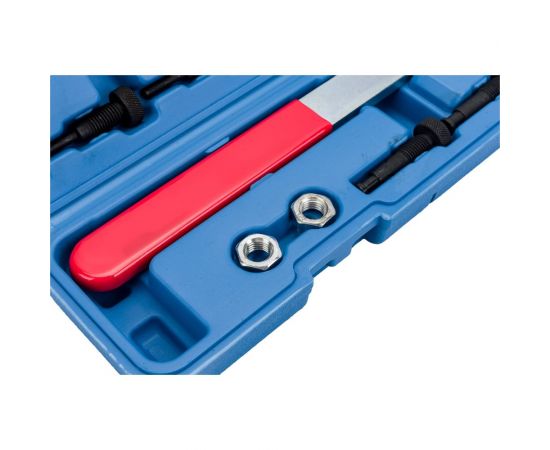 Ключ для фиксации шкивов в кейсе ЭВРИКА 6/8/10/16 мм, 11 предметов ER-86900 – изображение 6