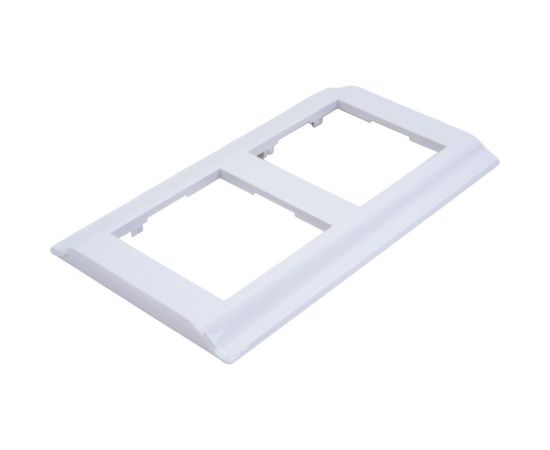 2-местная рамка Nilson moda белый, 21110092 – изображение 4