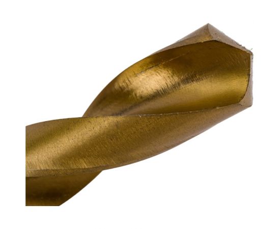 Сверло по металлу (15.5 мм; Р6М5; покрытие титан+кобальт) vertextools 666-15,5 – изображение 2