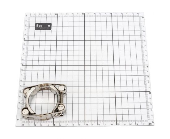 Двухболтовый силовой хомут TITAN LOCK 40-50 мм, нерж. сталь TL40-50DRCSS – изображение 2