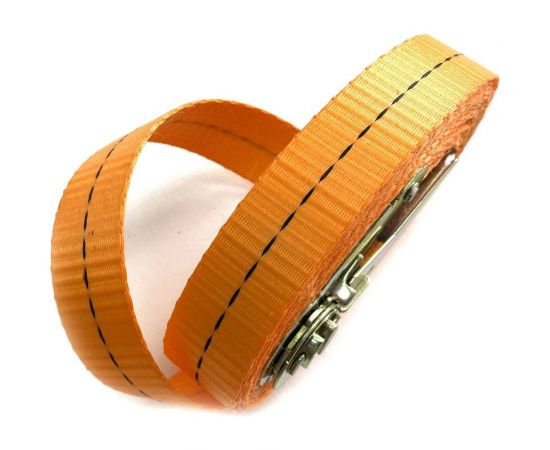 Кольцевой ремень с храповиком для крепления груза ТамбовТехСнаб 0.5/1.6 т, 2 м, 25 мм 7930105413180 – изображение 5