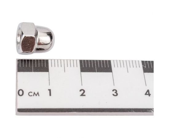 Колпачковая гайка КРЕП-КОМП нержавейка А2, DIN 1587, М6, 50 шт. гкн6мф – изображение 2