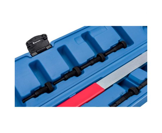 Ключ для фиксации шкивов в кейсе ЭВРИКА 6/8/10/16 мм, 11 предметов ER-86900 – изображение 5