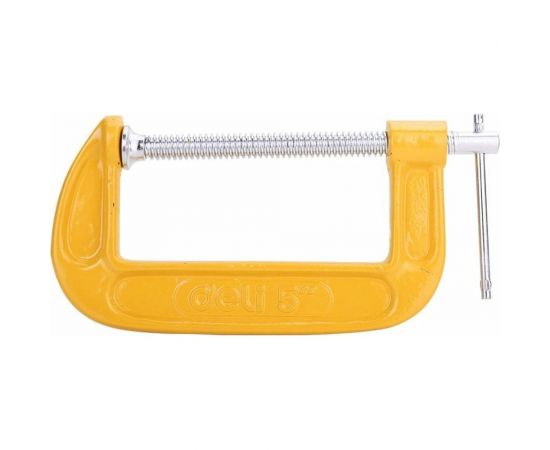 Струбцина DELI DL-G205 высота зажима 125мм, глубина зажима 70мм 104572 – изображение 11