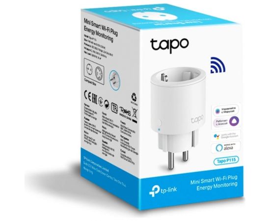 Умная мини wi-fi розетка TP-Link Tapo P115(1-pack) – изображение 10