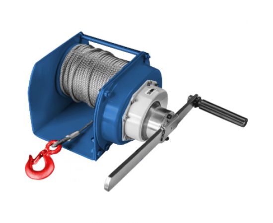 Ручная лебедка GEARSEN JHW 2 т, длина каната 40 м GJHW 20400 