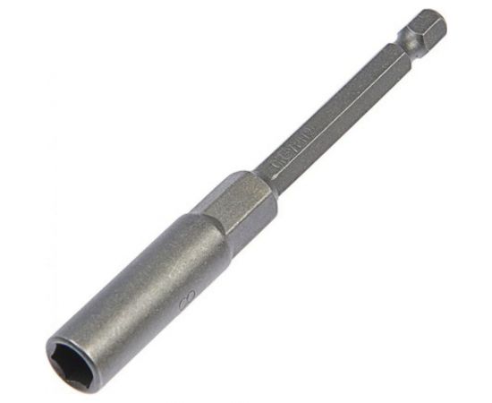 Бита удлиненная с торцевой головкой магнитная (8х100 мм; CrV) ТУНДРА 4617849 