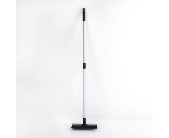 Окномойка Доляна с поролоновой насадкой, алюминиевая телескопическая ручка, сгон резина 826278 