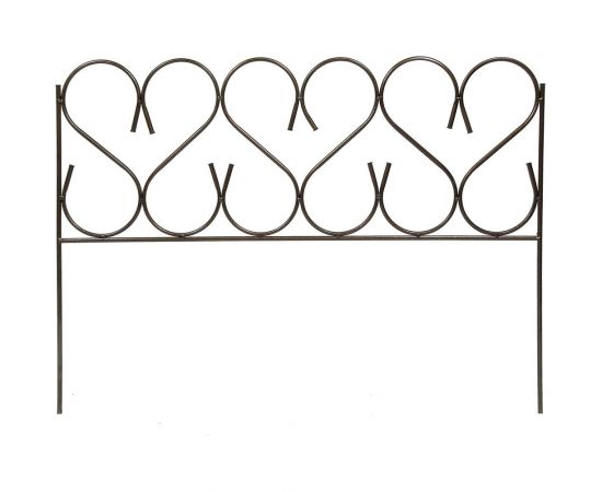 Заборчик Sadagro Изящный мини 5 секций, бронза 8411 