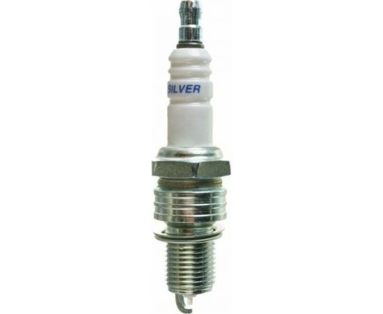 Свеча зажигания SILVER LPG 1332 зазор 0.7 мм для ВАЗ-2101-2110/2121 карбюратор, ГАЗ УМЗ 4216 BRISK LR15YS-N 