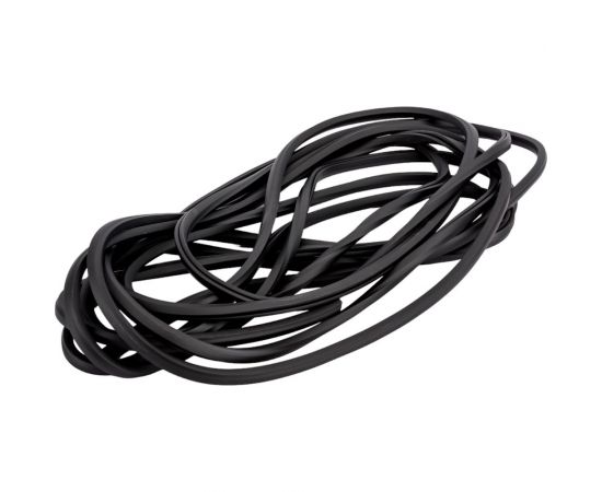 Силиконовый уплотнитель Mebax Премиум №2, черный, П-обр., 10/4 мм, 7 м 00-00002219 