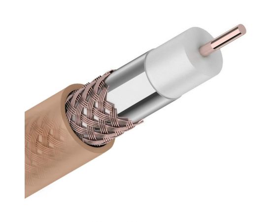 Коаксиальный кабель CADENA RG-6SAT GoldSilk MP RG-6SAT GoldSilkMP 