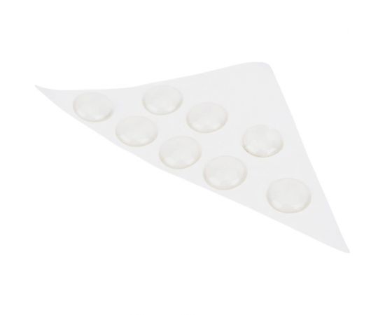 Дверной самокл. бампер ЕВРОПАРТНЕР прозр., 8 шт. 16 7439 1 