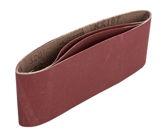 Шлифлента 3 шт, 75x457 мм, Р320 GEPARD GP5008-320 – изображение 3