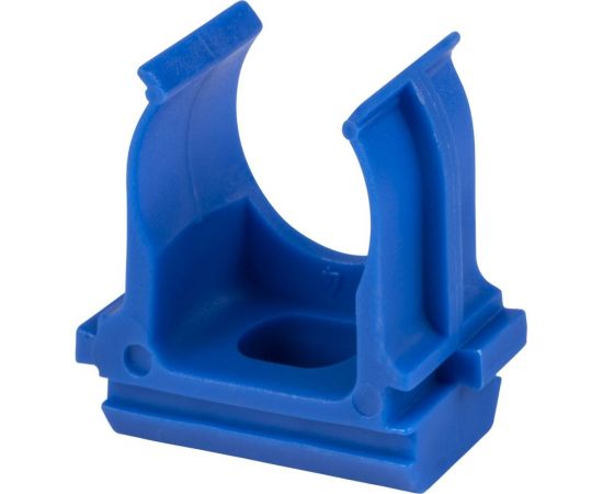 Крепеж-клипса для трубы TDM ПНД, 20 мм, синяя, 10 шт. SQ0405-0132 – изображение 3