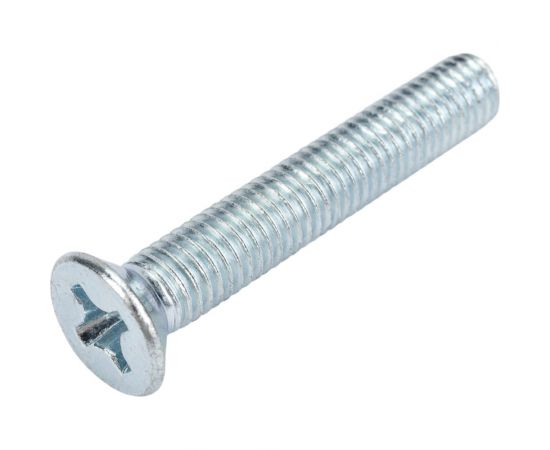 Винт STARFIX потайная головка, М8x50 мм, цинк, класс прочности 5.8, DIN 965, 5 шт. SMZ1-50856-5 – изображение 3