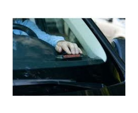 Автовизитка Perfeo PARKING CARD, пластик, чёрный, 30012778 – изображение 2