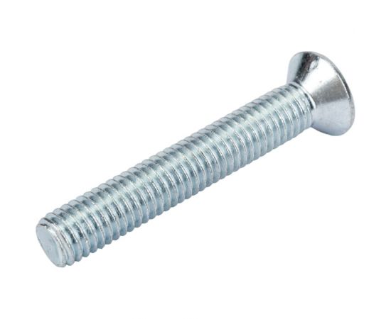 Винт STARFIX потайная головка, М8x50 мм, цинк, класс прочности 5.8, DIN 965, 5 шт. SMZ1-50856-5 – изображение 2