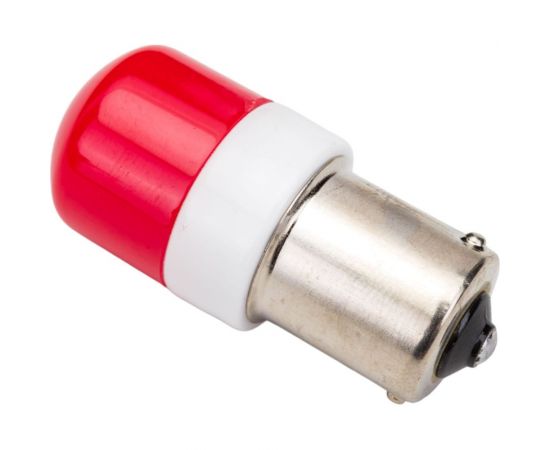 Диодная автолампа SKYWAY S25, P21W, 12-24 В, 6SMD диодов, BA15s, 1-контная, flash, красная, противотуманные/стопы S08202055 – изображение 3