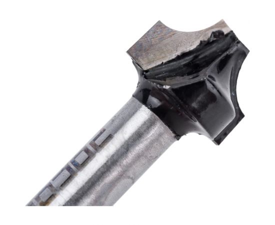 Фреза пазовая фасонная серия 1009 (18x12 мм; R6 мм; хвостовик 8 мм) Росомаха 800902 – изображение 3