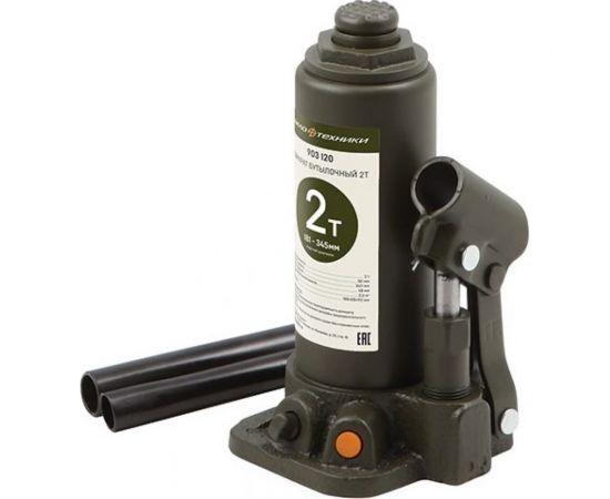 Гидравлический бутылочный домкрат Дело Техники 2 т, 181-345 мм, в кейсе 903121 – изображение 3