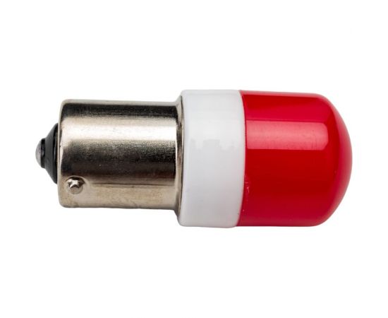 Диодная автолампа SKYWAY S25, P21W, 12-24 В, 6SMD диодов, BA15s, 1-контная, flash, красная, противотуманные/стопы S08202055 – изображение 2