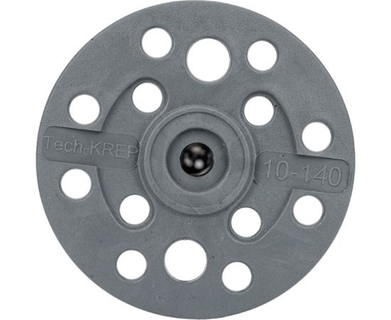 Дюбель для теплоизоляции Tech-Krep с пластмассовым гвоздём, 10x140 мм, 30 шт. 154279 – изображение 3