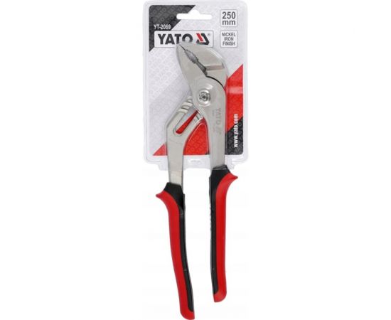 Переставные никелированные клещи, 250 мм YATO YT-2069 – изображение 2