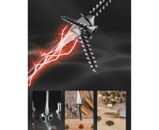 Шлицевая отвёртка DELI Home Series Black HT1103 3x75 мм 104602 – изображение 6