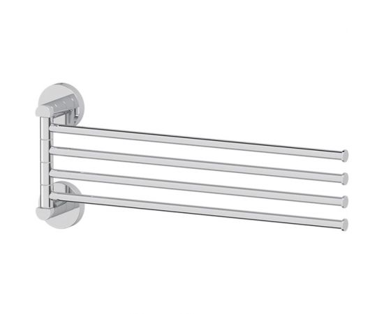Поворотный держатель полотенец Artwelle четверной 40 cm хром HAR 025 – изображение 5