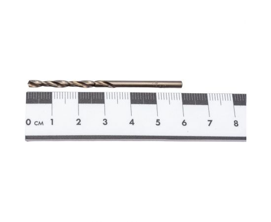 Сверло среднее по металлу (10 шт; 3х61х33 мм; Кобальт M35; DIN 338) Novocraft C338030 – изображение 2